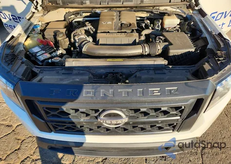 2022 Nissan Frontier S z USA, uszkodzony, nr VIN 1N6ED1CL2NN652857